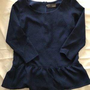 MYNE Perfect Condition Peplum Top - sz 2